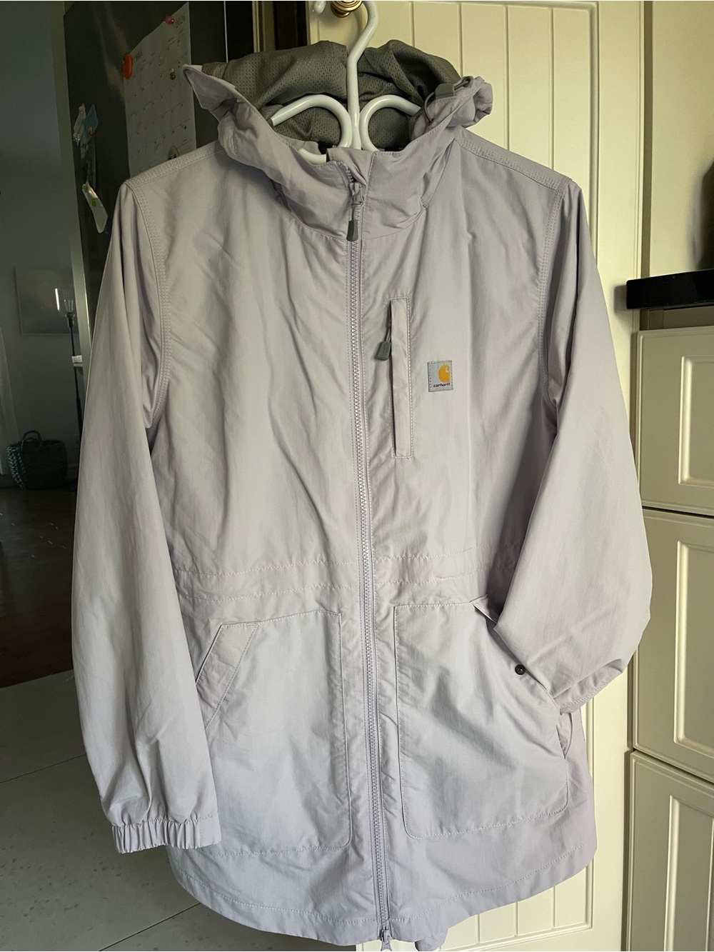 Carhartt Light Lavender Hooded Raincoat